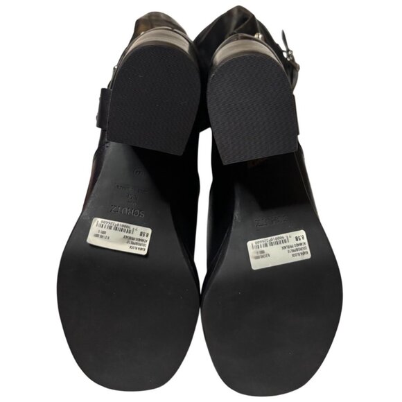 Schutz Kiara Moto Boots Black, Size 8.5 Brand New In Box - Picture 14 of 14